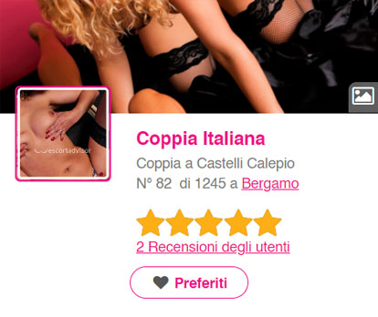 ALaura Kiss & Luca Coppia Escort a Rovato