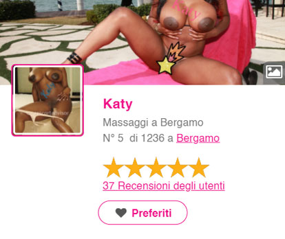 Katy, escort di Bergamo